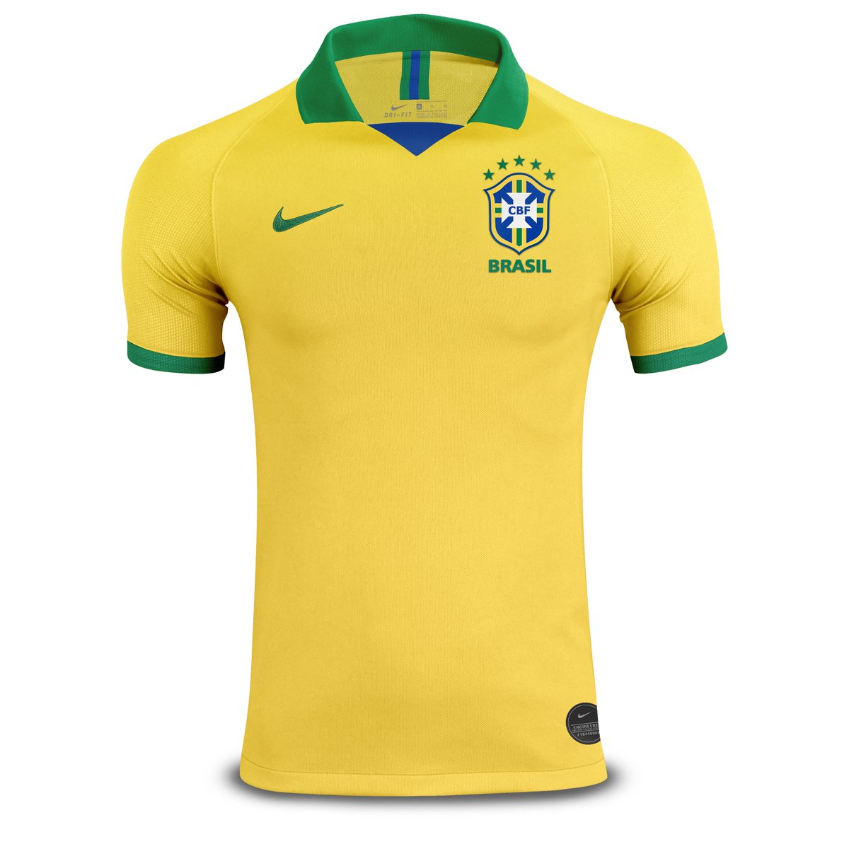 camiseta primera equipacion de brasil 2020